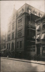 Street View of Residential Apartment Building Poughkeepsie, NY Postcard Postcard Postcard