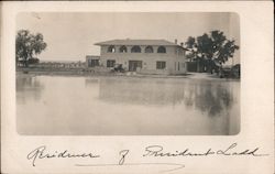 Residence of President Ladd, New Mexico Agricultural College Las Cruces, NM Postcard Postcard Postcard