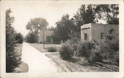 Pueblo Style Homes Postcard