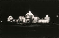 Ice Palace at Night - Winter Sports Carnival 1939 St. Paul, MN Postcard Postcard Postcard