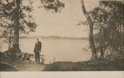 View of Daytona from Across Tomoka River Postcard