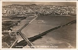 Approach to Key West via Overseas Highway Postcard