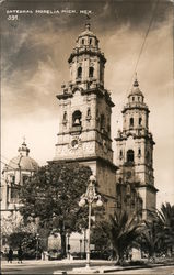 Catedral Morelia, Mich. Mexico Postcard Postcard Postcard