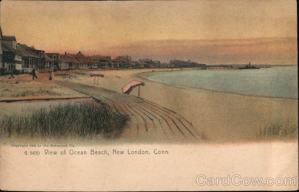 view-of-ocean-beach-new-london-ct-postcard