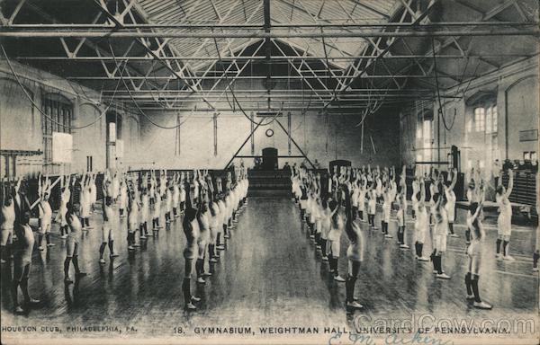 Gymnasium, Weightman Hall, University of Pennsylvania Philadelphia, PA ...