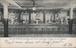 Soda Fountain - Main Store, Jordan Marsh Company Postcard