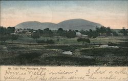 Mt. Toby from Montague Postcard