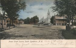 Forest Street Square South Lyndeboro, NH Postcard Postcard Postcard