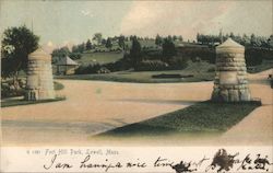 Fort Hill Park Lowell, MA Postcard Postcard Postcard