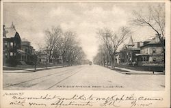 Madison Ave. From Lake Ave. Postcard