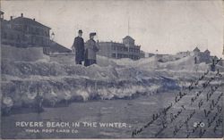 Revere Beach in the winter Philadelphia, PA Postcard Postcard Postcard