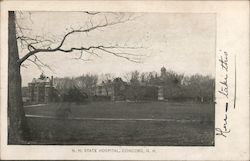 N. H. State Hospital Concord, NH Postcard Postcard Postcard