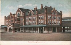 Railroad Station Concord, NH Postcard Postcard Postcard