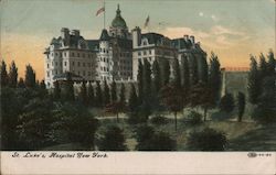 St. Luke's Hospital Postcard