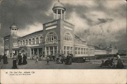 The Steel Pier Atlantic City, NJ Postcard Postcard Postcard