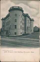 Women's Club Building Postcard