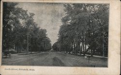 South Street Pittsfield, MA Postcard Postcard Postcard