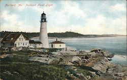 Portland Head Light Postcard