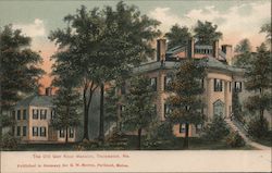 The Old Gen knox Mansion Postcard