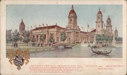 Palace of Machinery 1904 St. Louis Worlds Fair Postcard Postcard Postcard