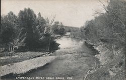 Gaspereau River Above Grand-Pré Nova Scotia Canada Postcard Postcard Postcard