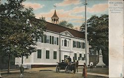 Old Court House and Firemen's Monument New London, CT Postcard Postcard Postcard