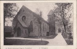 St. Mark's Episcopal Church, Frankford Philadelphia, PA Postcard Postcard Postcard