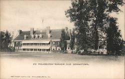 Philadelphia - Manheim Club Germantown Postcard