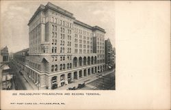 Philadelphia and Reading Terminal Postcard