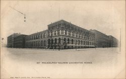 Philadelphia - Baldwin Locomotive Works Pennsylvania Postcard Postcard Postcard