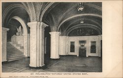 Rotunda - United States Mint Philadelphia, PA Postcard Postcard Postcard