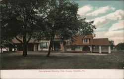 Springhaven Country Club House Chester, PA Postcard Postcard Postcard