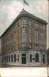 Altoona Trust Co. Building Pennsylvania Postcard Postcard Postcard