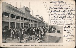 Tilyou's Board Walk Rockaway Beach, NY Postcard Postcard Postcard