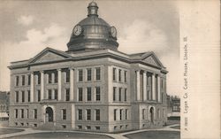 Logan Co. Court House Postcard