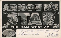 Armour's "Star" "The Ham What Am" Chicago, IL Postcard Postcard Postcard