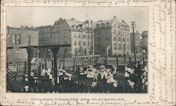 Chicago Commons and Playground Illinois Postcard Postcard Postcard