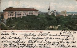 Newberry Library, North Clark Street Postcard