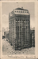 Masonic Temple Postcard