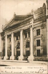 Chicago National Bank Illinois Postcard Postcard Postcard