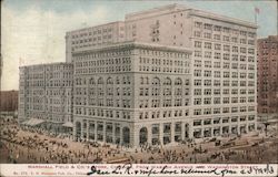 Marshall Field & Co. Store from Wabash Ave. Chicago, IL Postcard Postcard Postcard