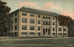 General Engineering Building, Union College Postcard