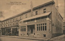 Prince of Wales Hotel Montreal, QC Canada Quebec Postcard Postcard Postcard