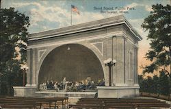 Band Stand, Public Park Rochester, MN Postcard Postcard Postcard