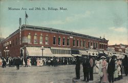 Montana Ave. and 28th St Billings, MT Postcard Postcard Postcard