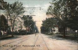 North Elm Street Postcard