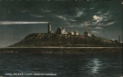 Long Island Light, Boston Harbor Postcard