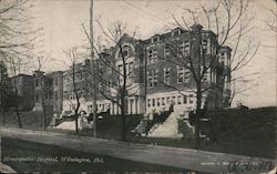 Homeopathic Hospital Wilmington, DE Postcard Postcard Postcard