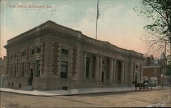 Post Office Allentown, PA Postcard Postcard Postcard