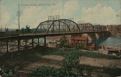 Lehigh Bridge Allentown, PA Postcard Postcard Postcard